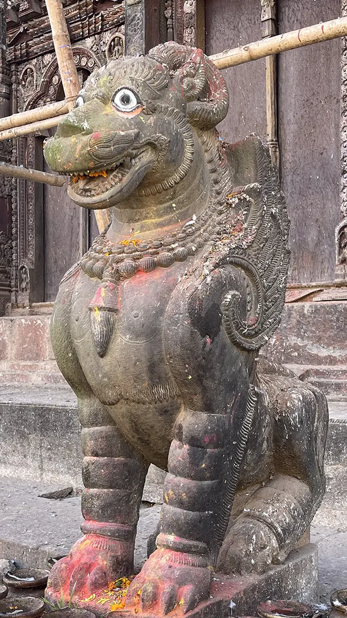 Guards In Changu Narayan Temple