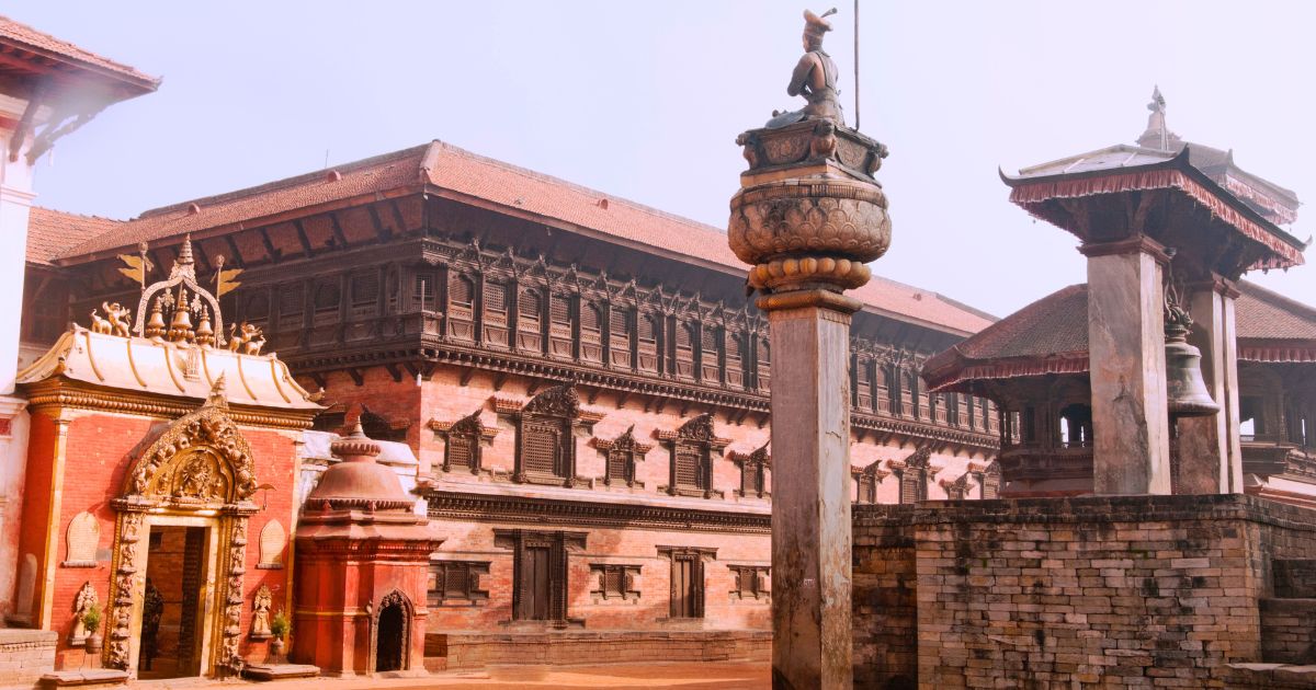 Bhaktapur Durbar Square with 55 Window Palace